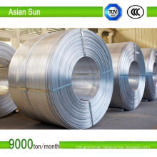 IEC Approved 1350 Type 9.5mm Aluminum Wire for Wire Drawing